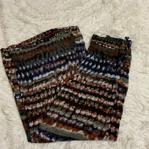 Wide Leg Sheer Beach Trousers Size L